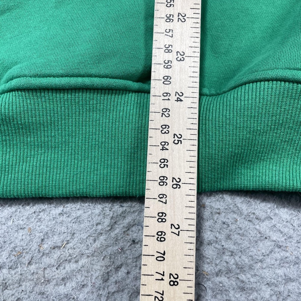 White Fox Hoodie Womens XS/S Green Vol 3 Graphic Pullover Fleece Sweatshirt - Picture 10 of 12